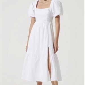 ASTR womens white dress NWT US size L
